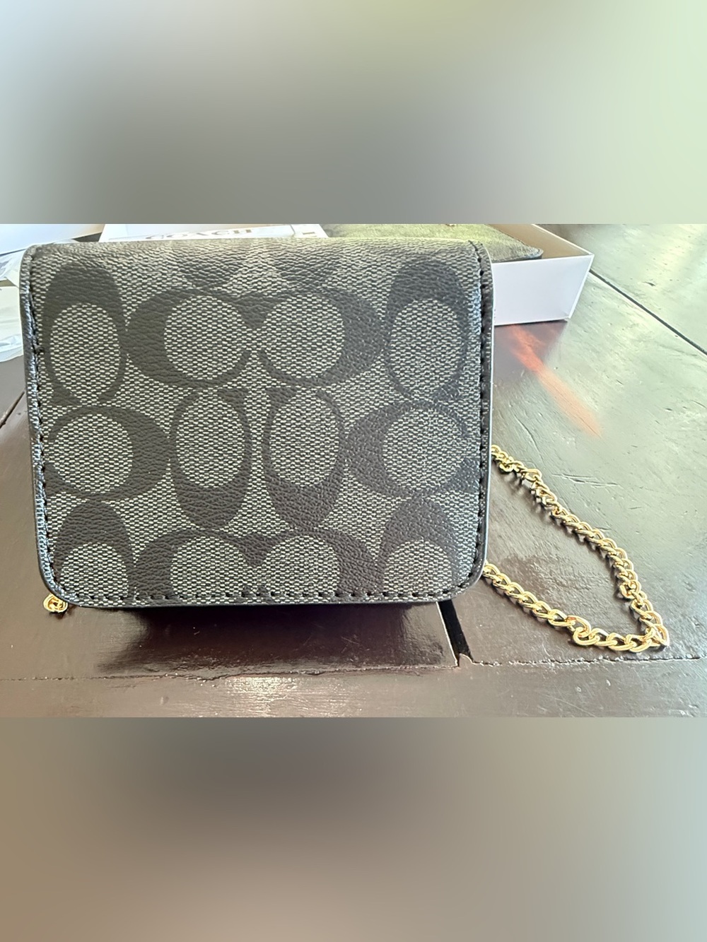 Coach NWT 3-Piece Gift Set
Mini Crossbody, Wristlet & Card
Holder/Keychain - Picture 10 of 16